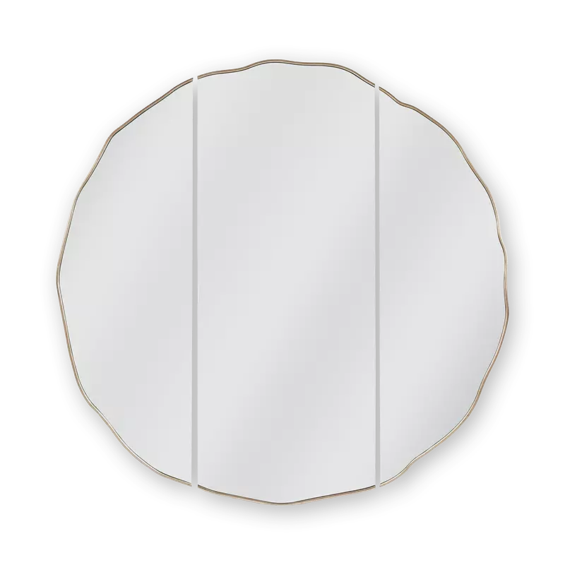 Christopher Guy Trisol mirror in Italian Silver