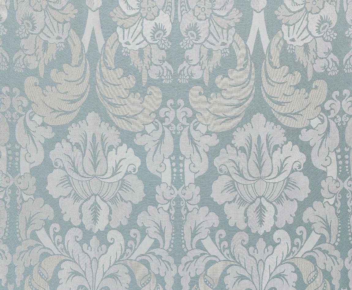 Pierre Frey Funky Damask Flax - Lagoon