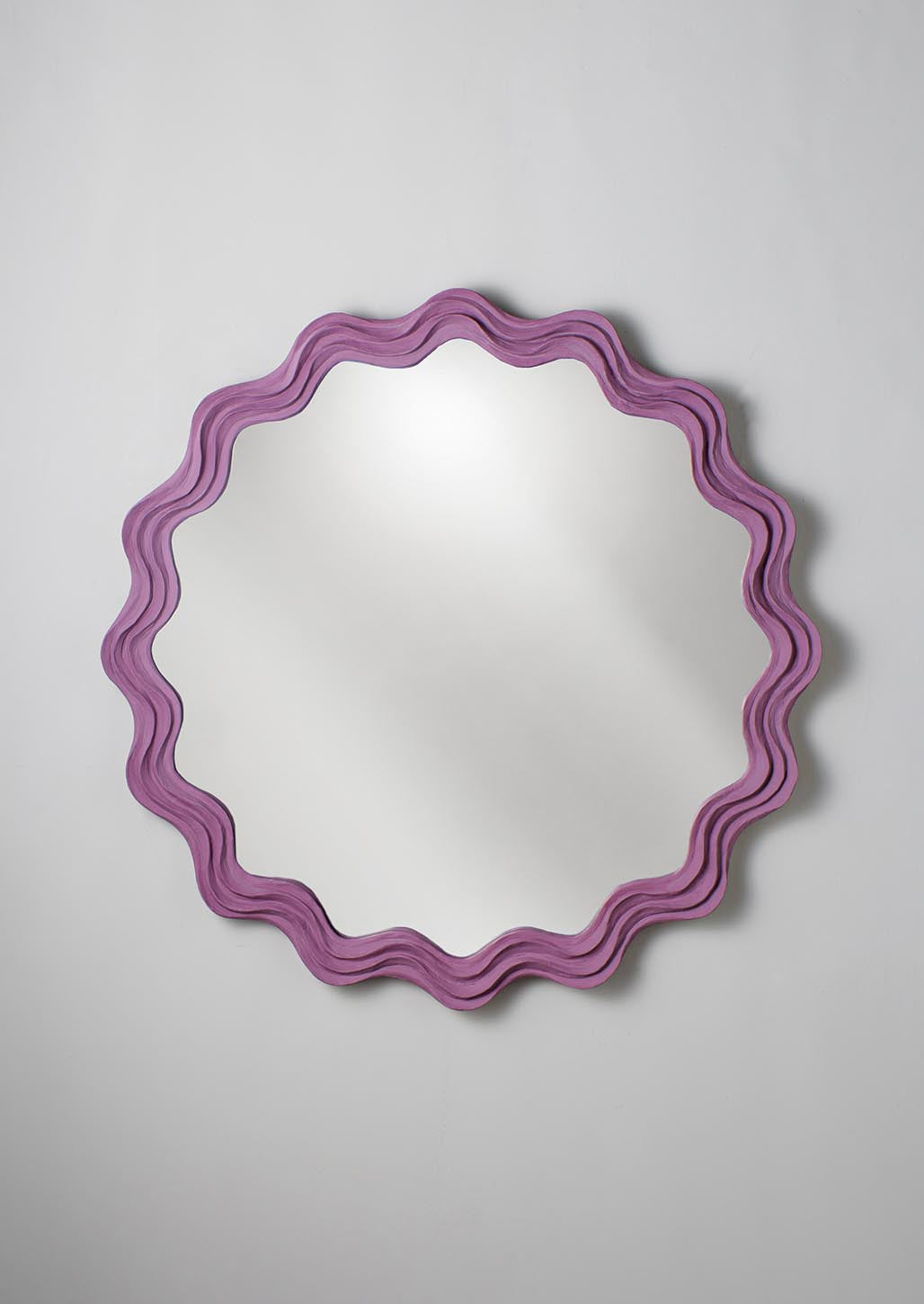 Porta Romana I Clam Shell Mirror Round