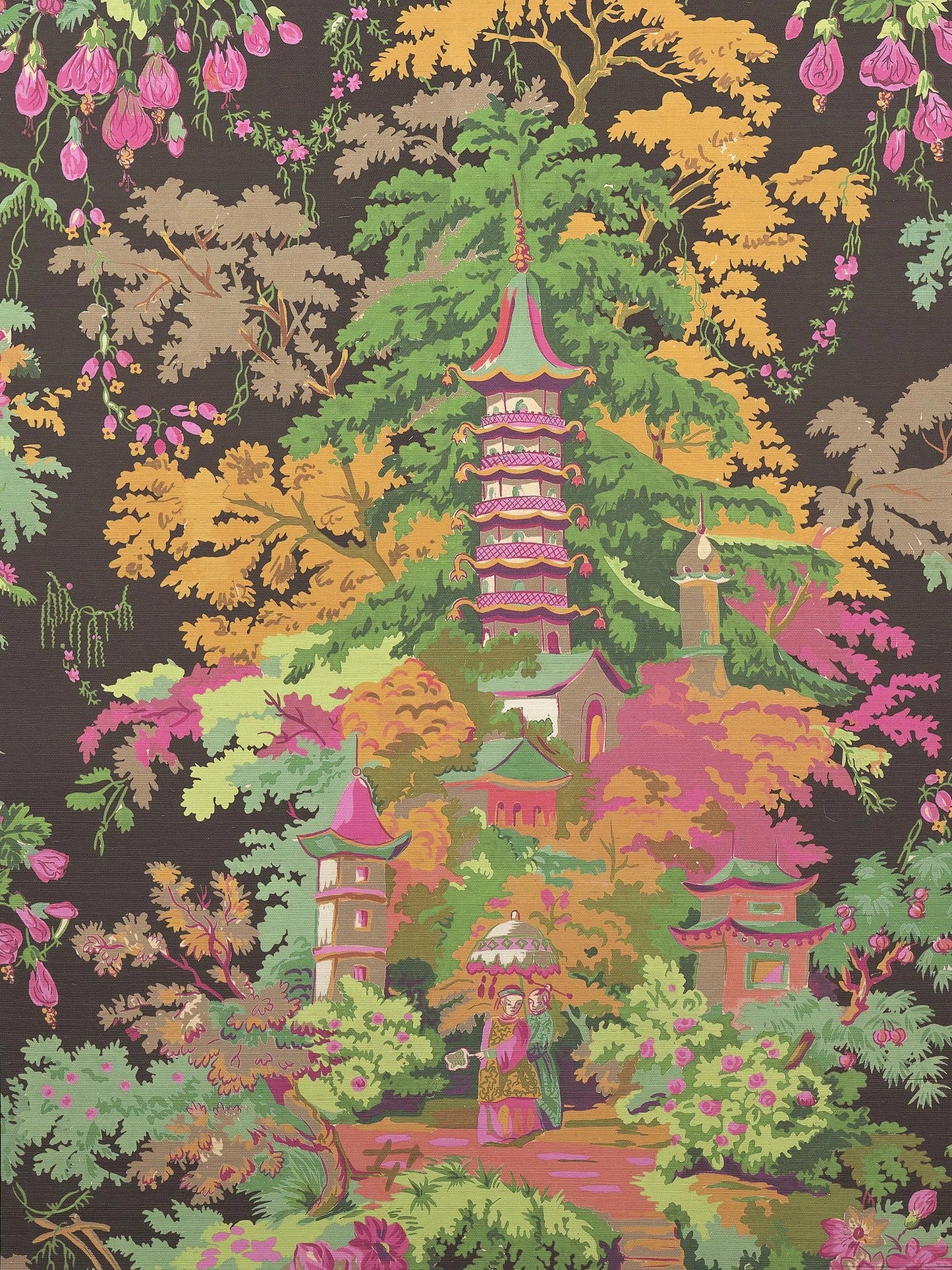 Pierre Frey Jardins Japonais - Nuit