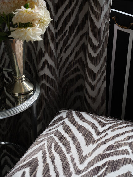 Zebra Strie Velvet detail