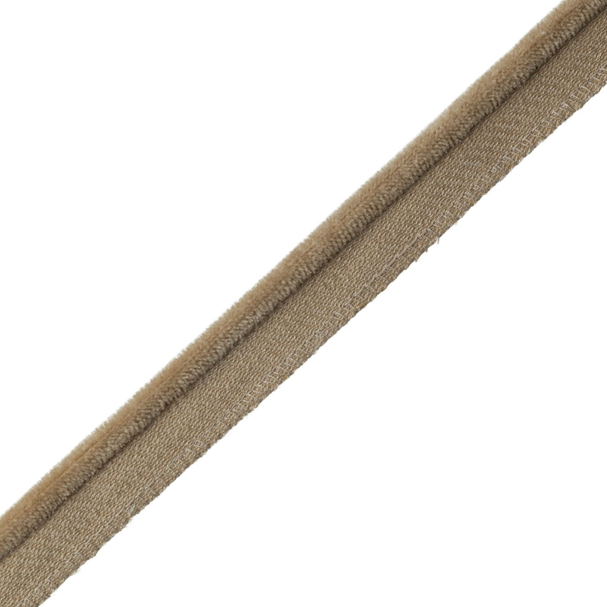 Evienne Silk & Wool Piping — Doeskin