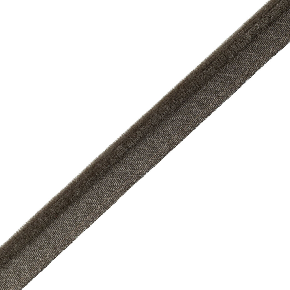 Evienne Silk & Wool Piping — Slate