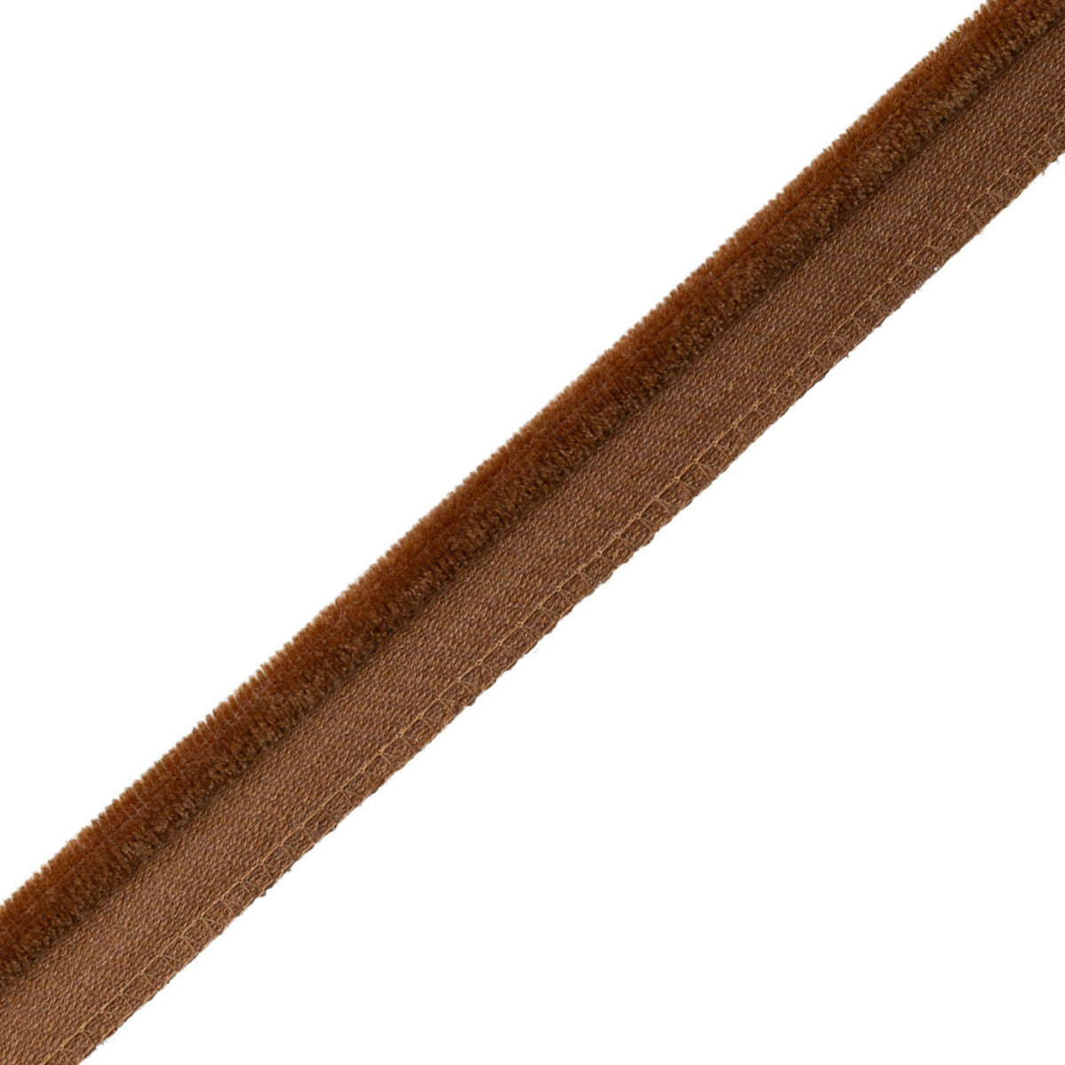 Evienne Silk & Wool Piping — Pecan