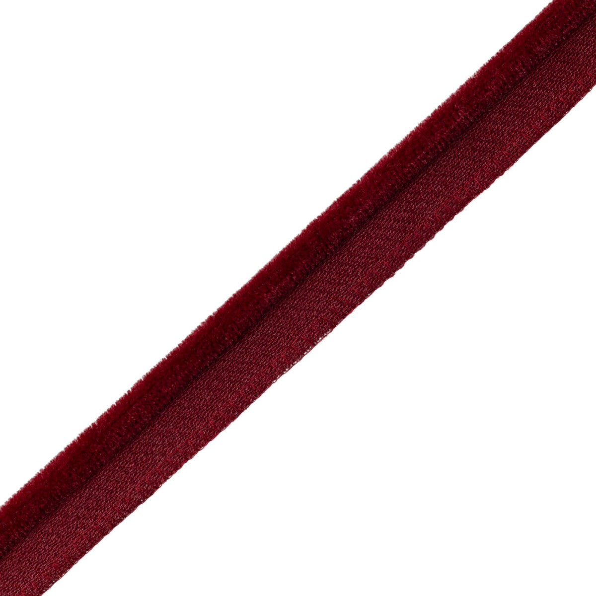 Evienne Silk & Wool Piping — Vermillion