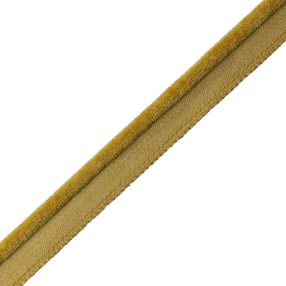 Evienne Silk & Wool Piping — Dijon