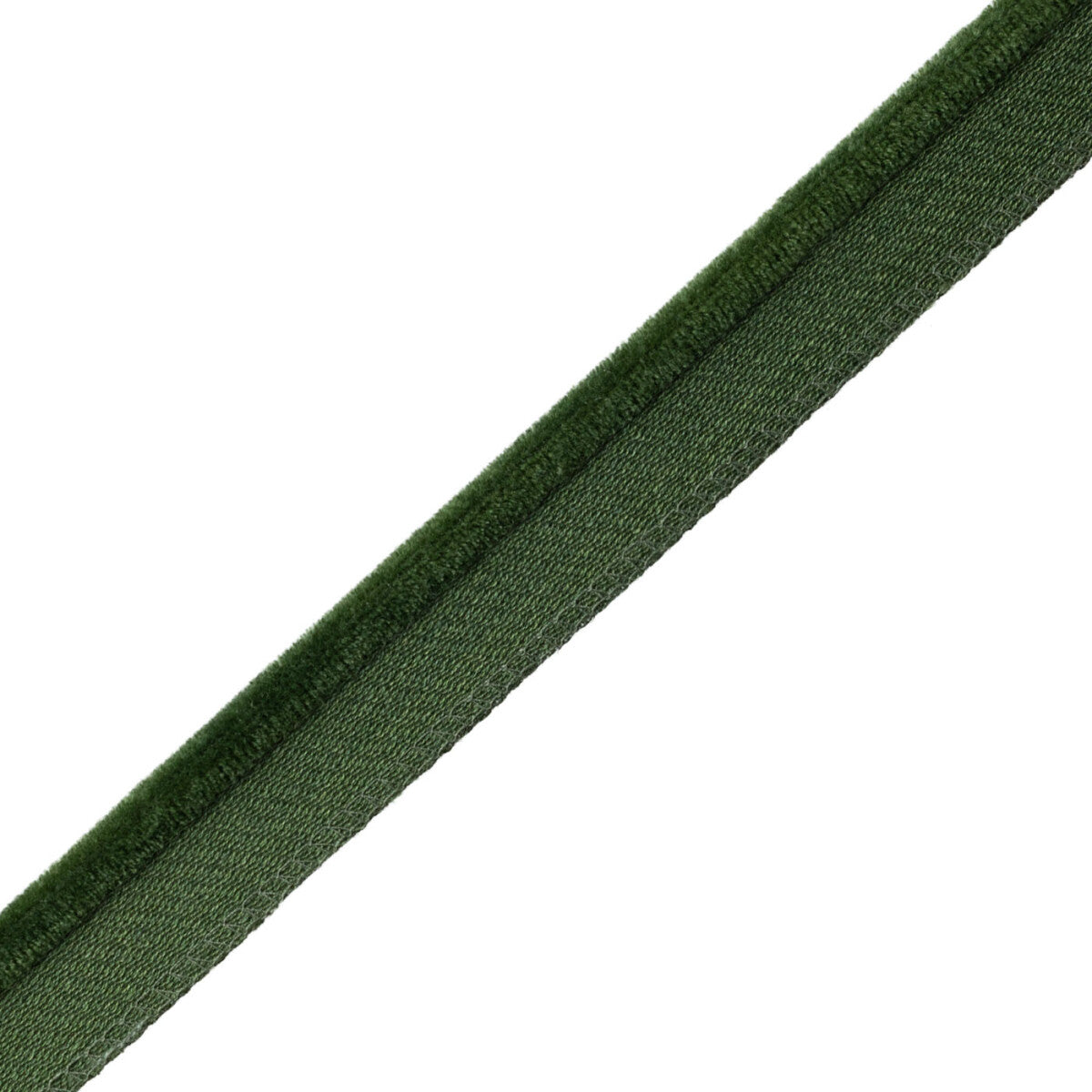 Evienne Silk & Wool Piping — Evergreen
