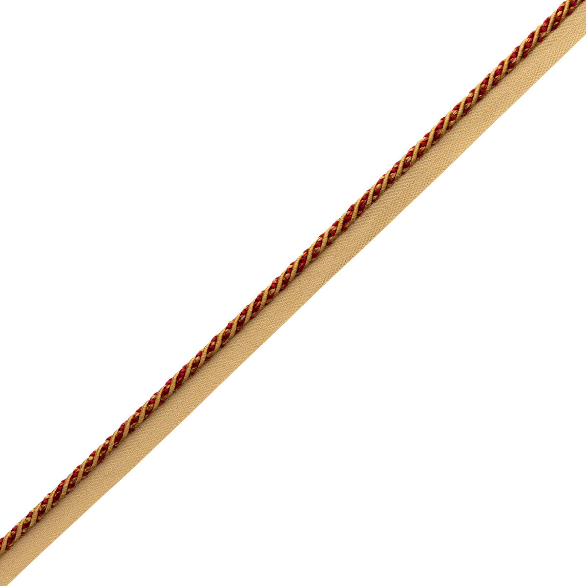 Katerina Cord With Tape — Gilded Vermillion