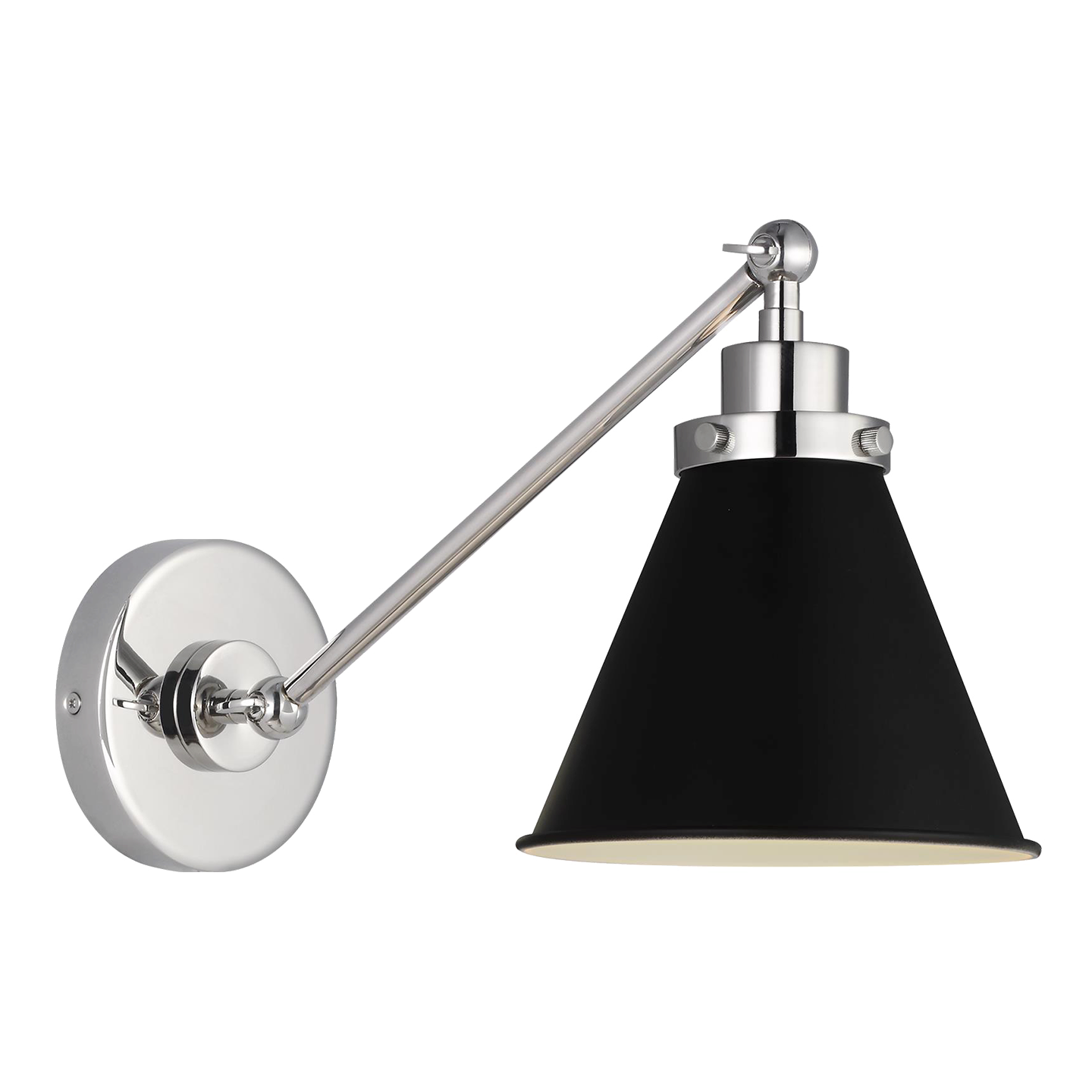 Visual Comfort | Chapman & Myers | Wellfleet Single Arm Cone Task Sconce