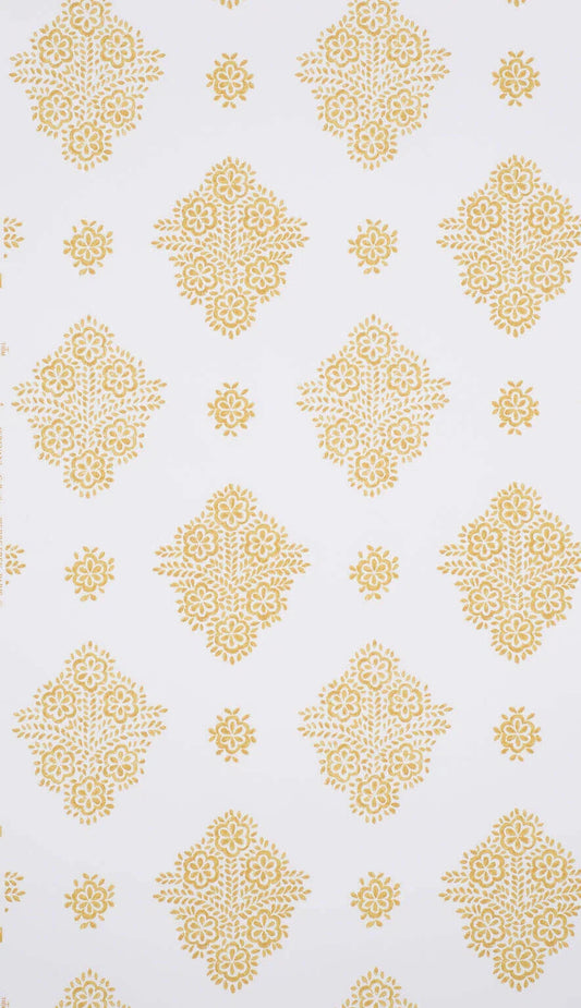 Pierre Frey Wallpaper Erevan - Mustard