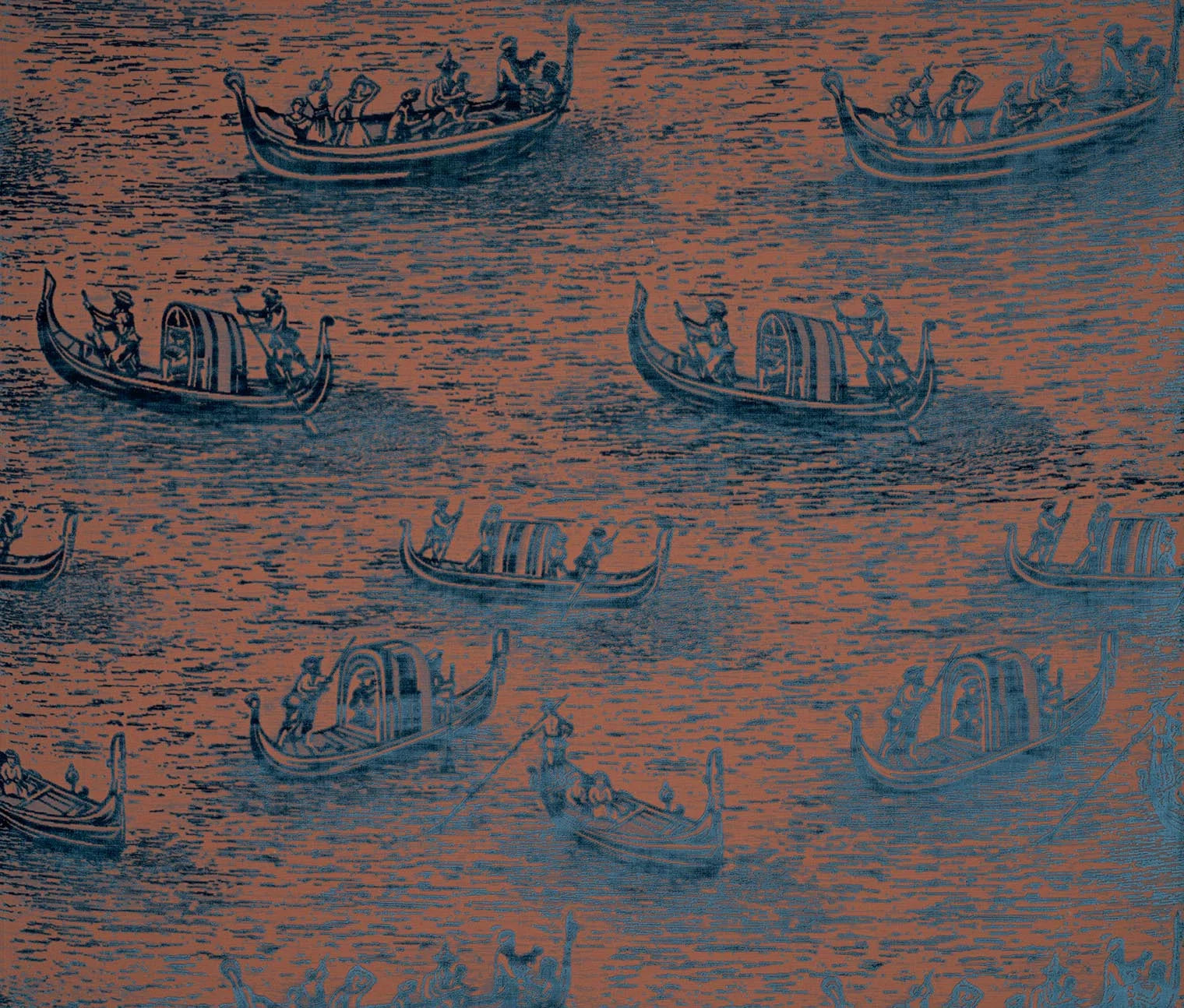 Pierre Frey Gondole - Blu Reale