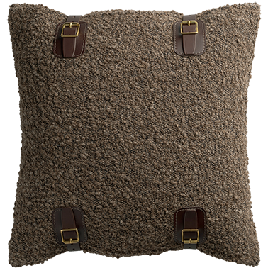 de Le Cuona | Attenborough Buckle Cushion – Hyena