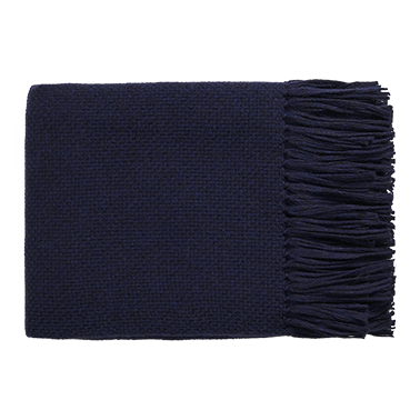 de Le Cuona | Baby Alpaca Throw – Cobalt