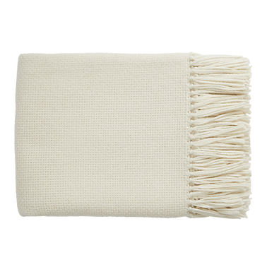 de Le Cuona | Baby Alpaca Throw – Cream