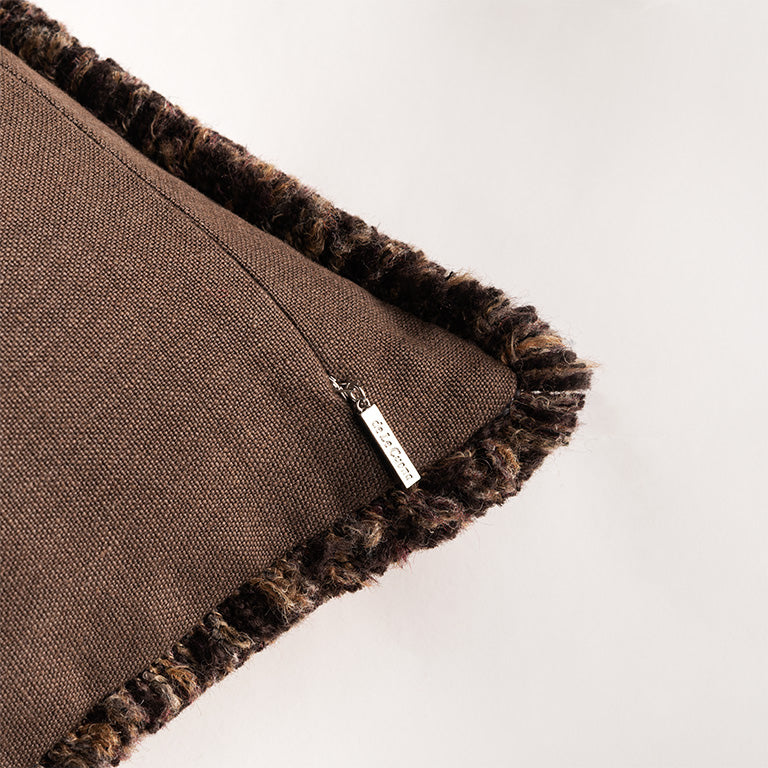 de Le Cuona Ballroom Cushion with Fringe
