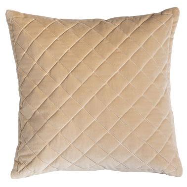 de Le Cuona Banquet Quilted Cushion Moonstone