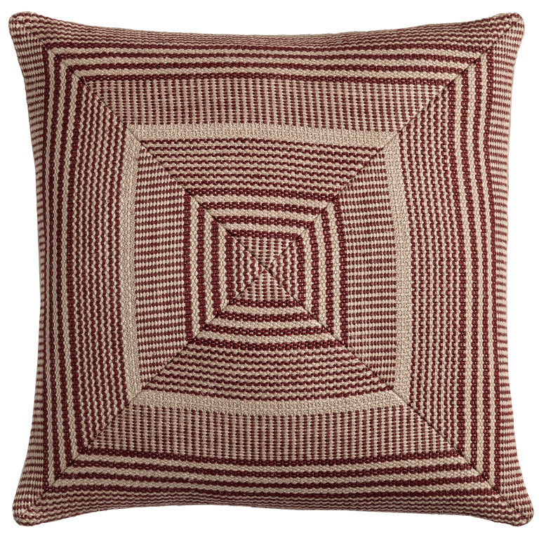 de Le Cuona Cabana Stripe Panel Cushion