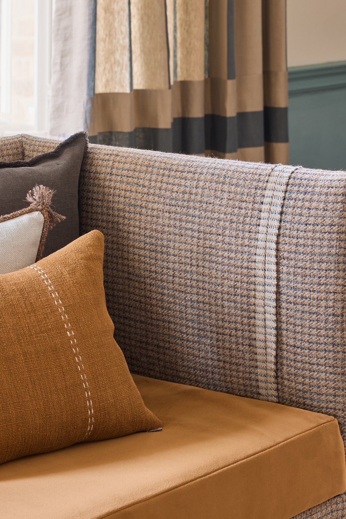 de Le Cuona | Hackney Tweed – Prussian Blue