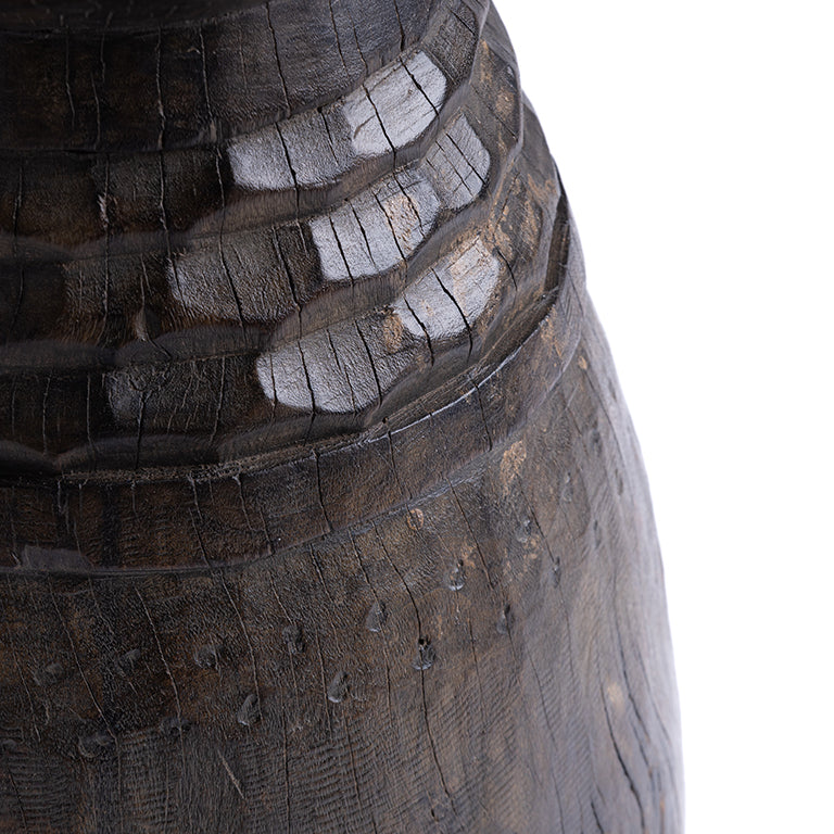 de Le Cuona | Engraved Mortar with Beaten Top No.29 – Brown