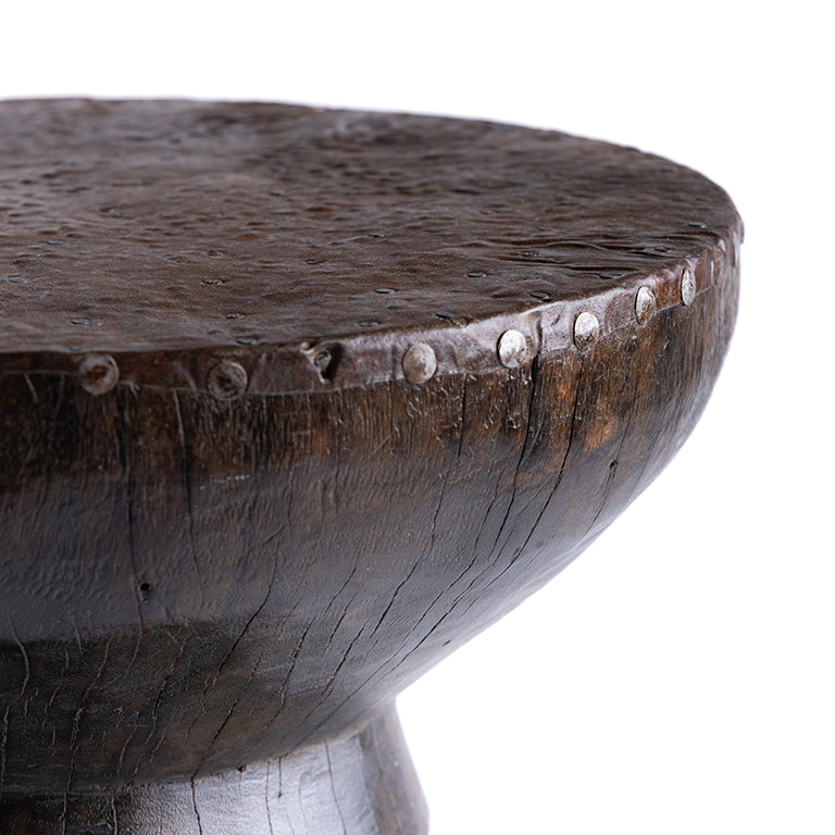 de Le Cuona | Engraved Mortar with Beaten Top No.29 – Brown