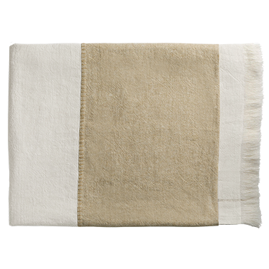 de Le Cuona | Haiku Panel Throw – Straw/Paper