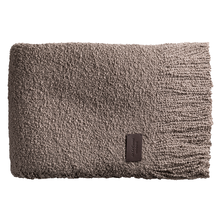 de Le Cuona | Handwoven Alpaca Blanket with Fringe – Fawn