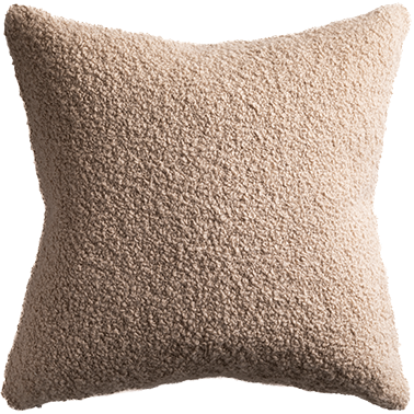 de Le Cuona | Handwoven Alpaca Cushion – Oatmeal