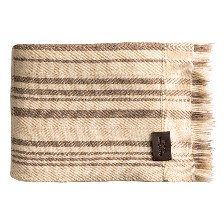 de Le Cuona | Herder Wool Blanket – Cream