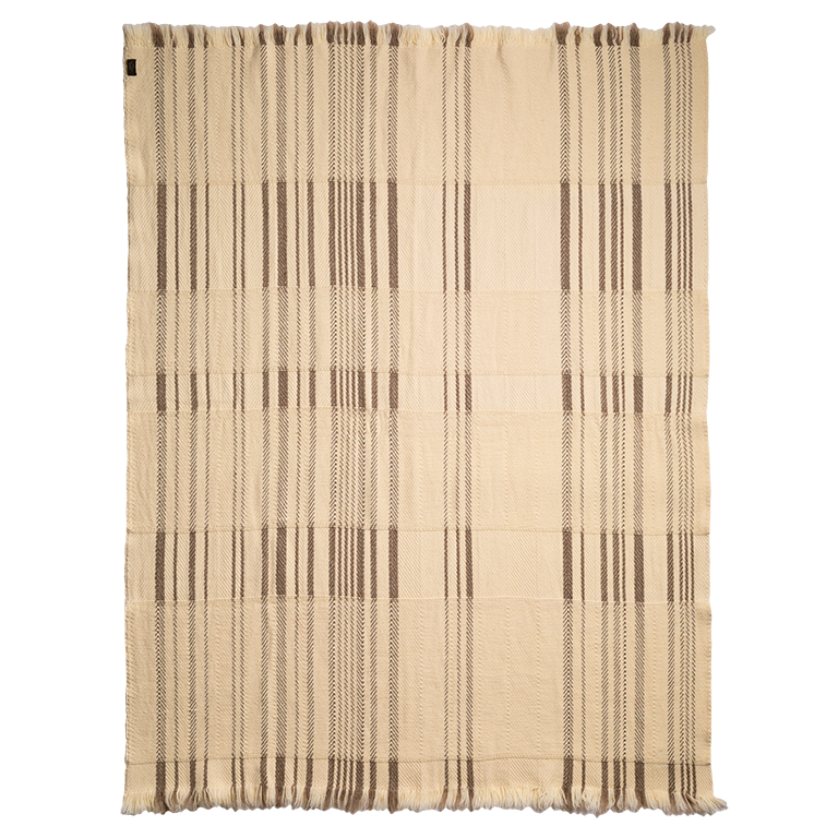 de Le Cuona | Herder Wool Blanket – Cream