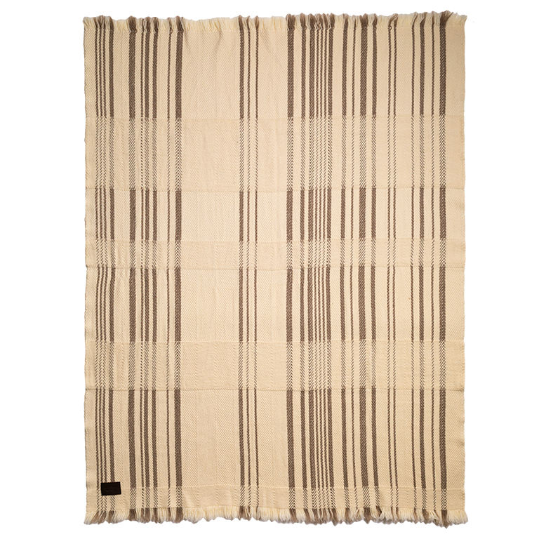 de Le Cuona | Herder Wool Blanket – Cream