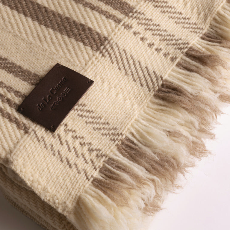 de Le Cuona | Herder Wool Blanket – Cream