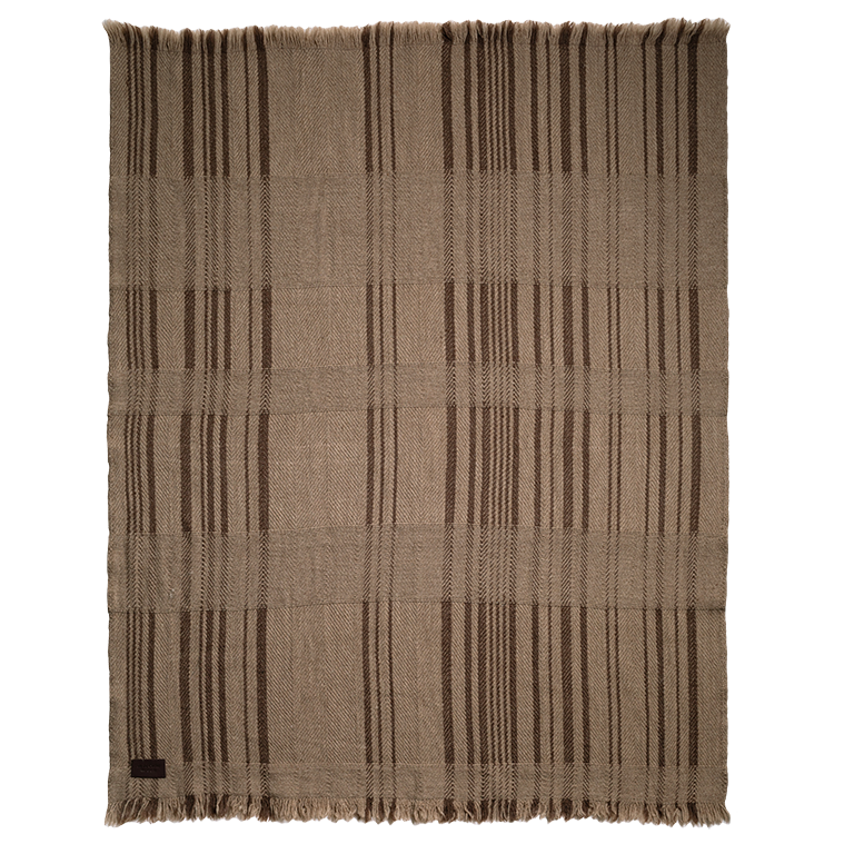 de Le Cuona | Herder Wool Blanket – Taupe