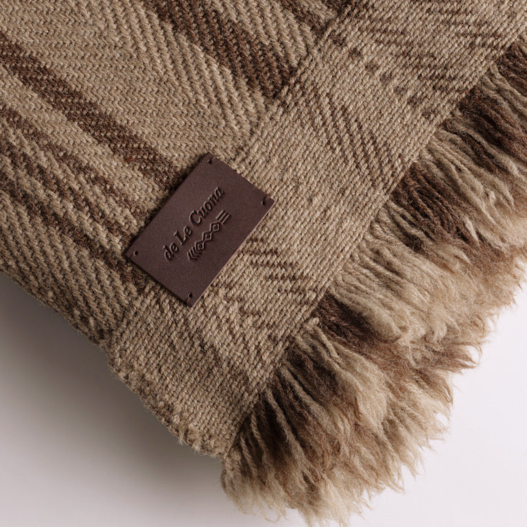 de Le Cuona | Herder Wool Blanket – Taupe