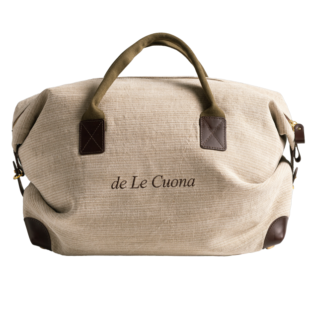 de Le Cuona | Hunter Classic Holdall – Earth with Brown Leather