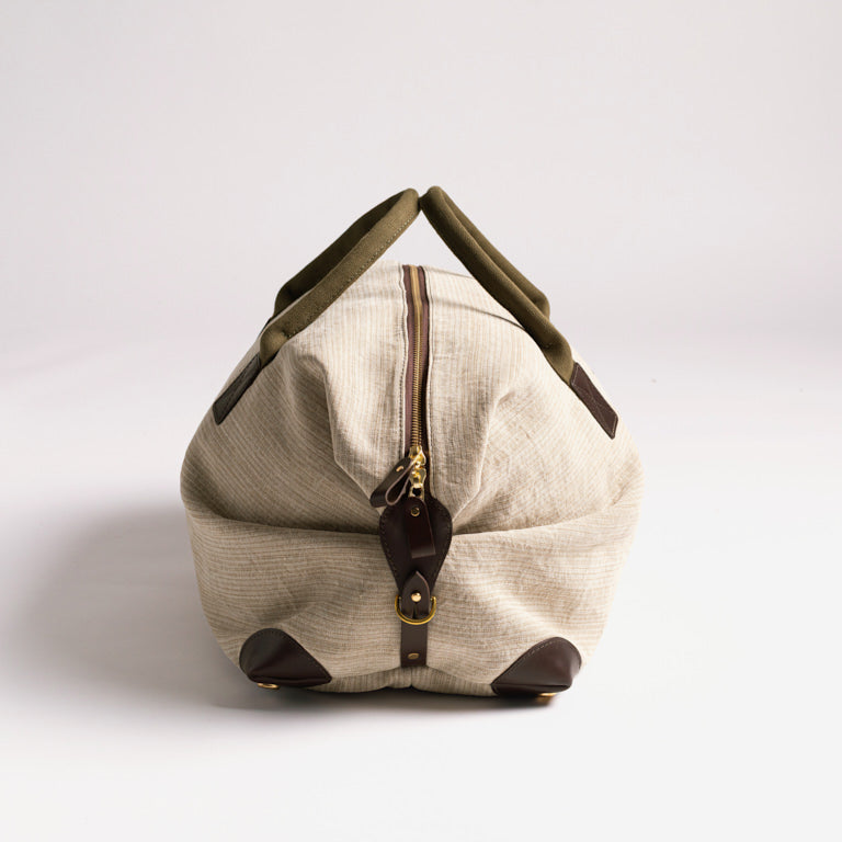 de Le Cuona | Hunter Classic Holdall – Earth with Brown Leather