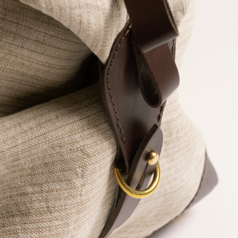 de Le Cuona | Hunter Classic Holdall – Earth with Brown Leather