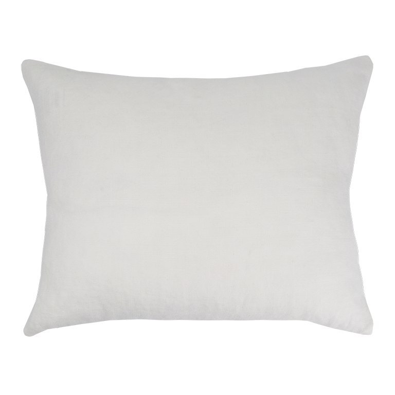 de Le Cuona | Hunter Cushion with Suede Detail – Flax