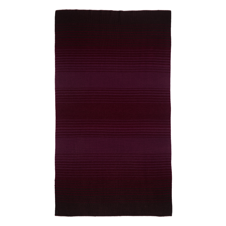 de Le Cuona | Knitted Wool Throw – Merlot