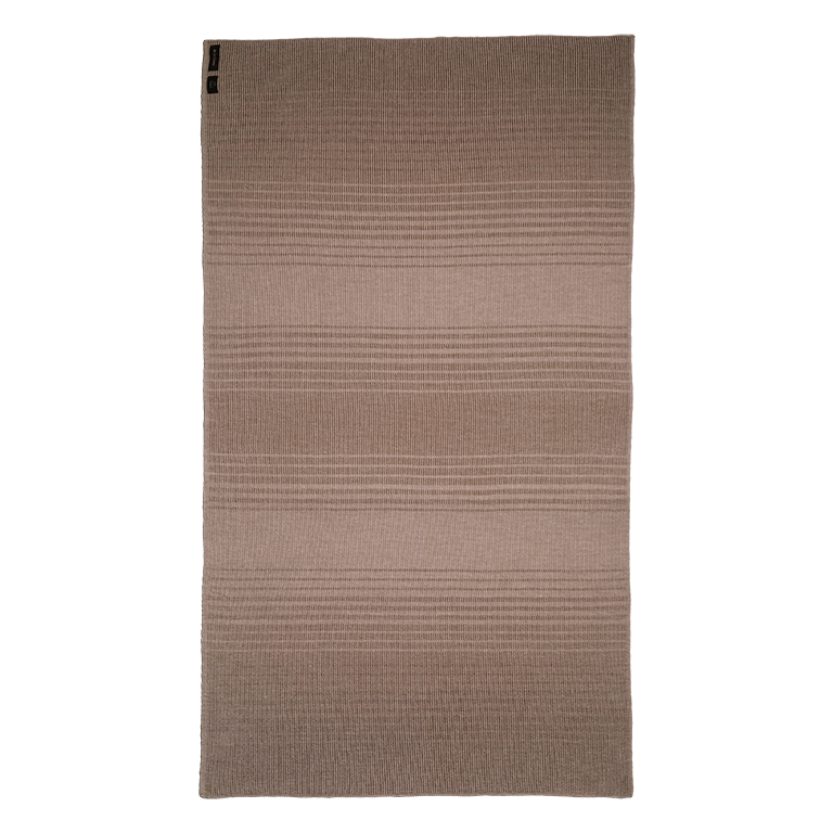de Le Cuona | Knitted Wool Throw – Taupe