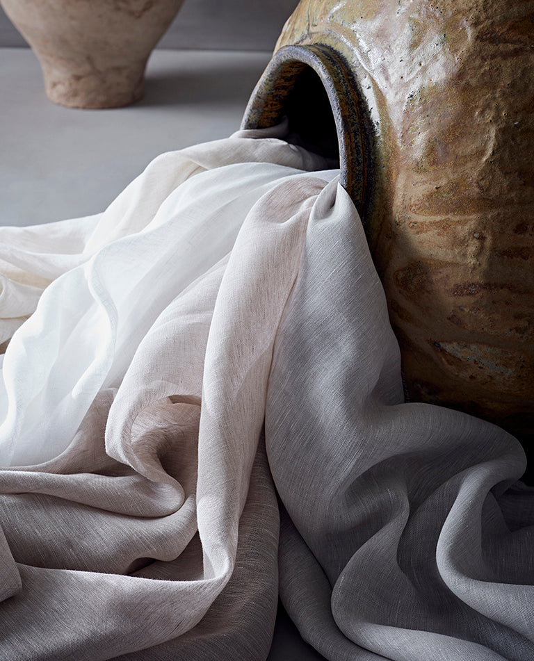 de Le Cuona | Linen Shade – Ivory