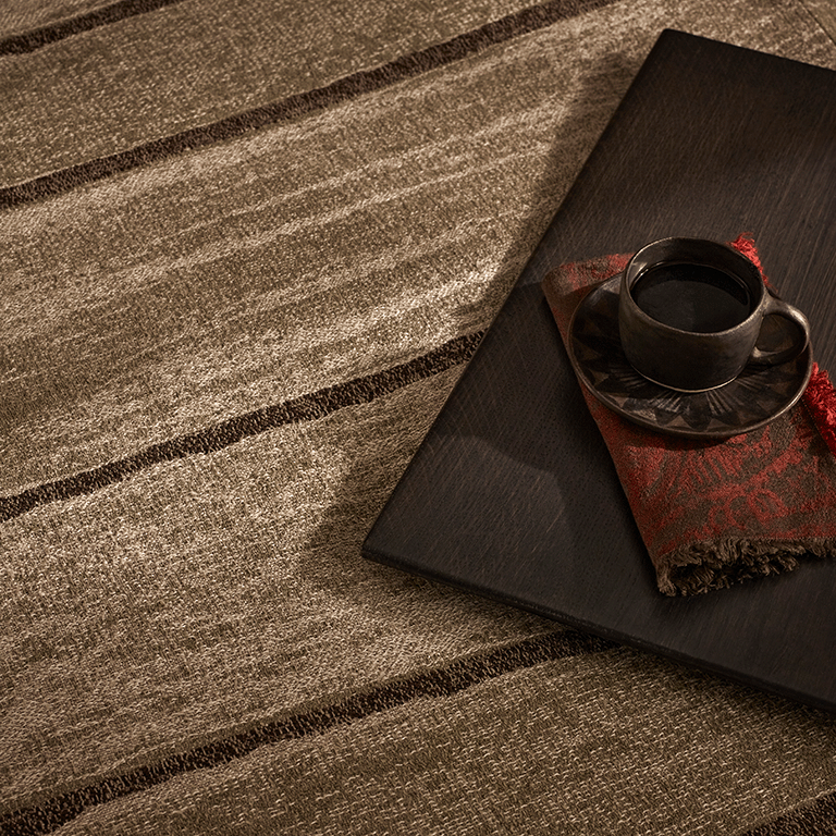 de Le Cuona | Mokhoro Stripe – Burnt Umber