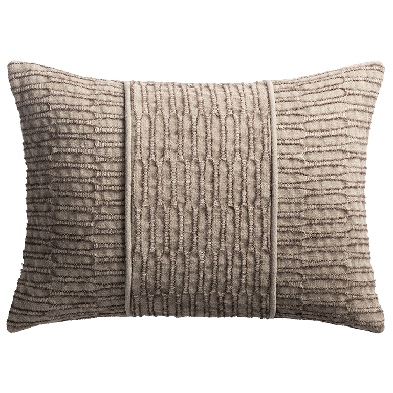 de Le Cuona | Nara Panel Cushion – Thistle