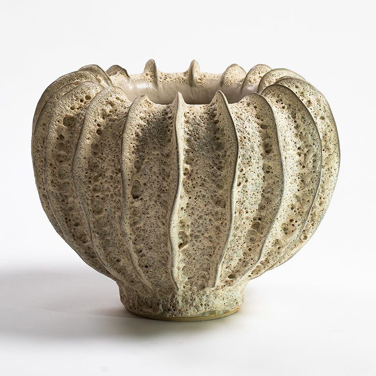 de Le Cuona | Reef Ceramic Vase Large – White