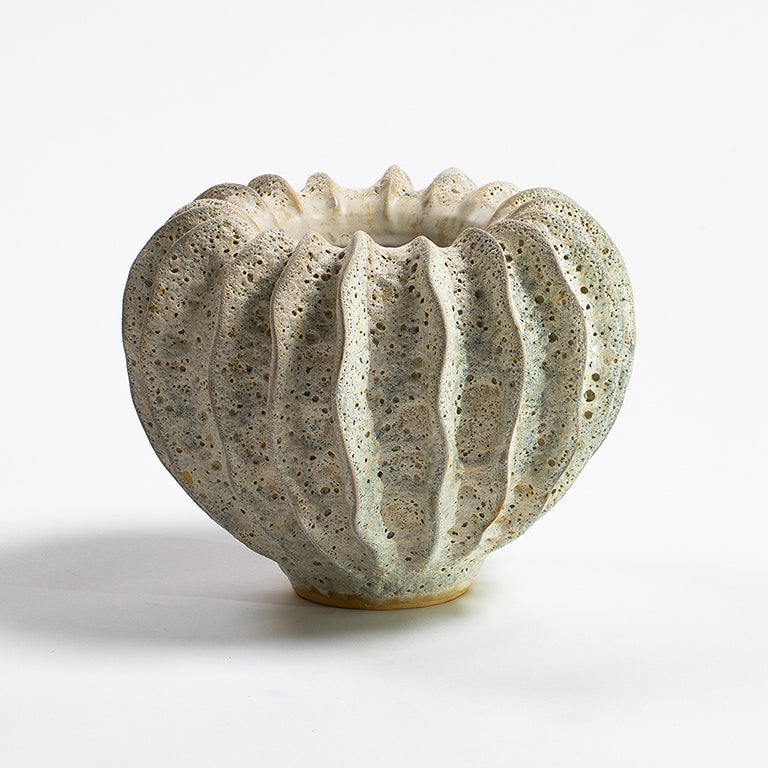 de Le Cuona | Reef Ceramic Vase Medium – White