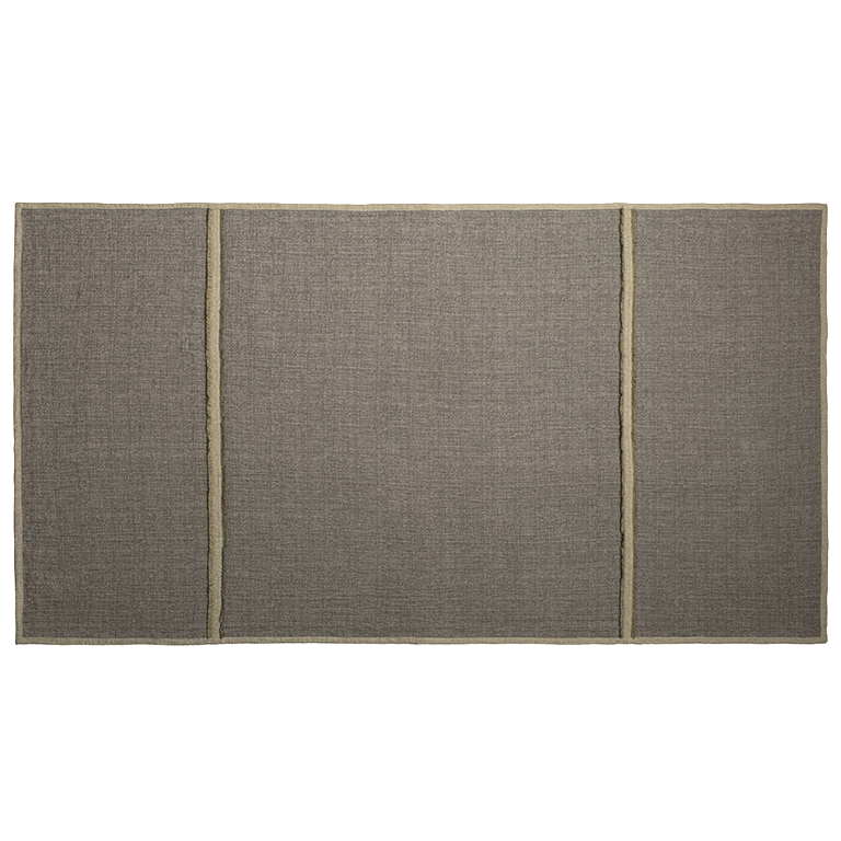 de Le Cuona | Sashiko Bed Throw with Fringe Detail – Needle