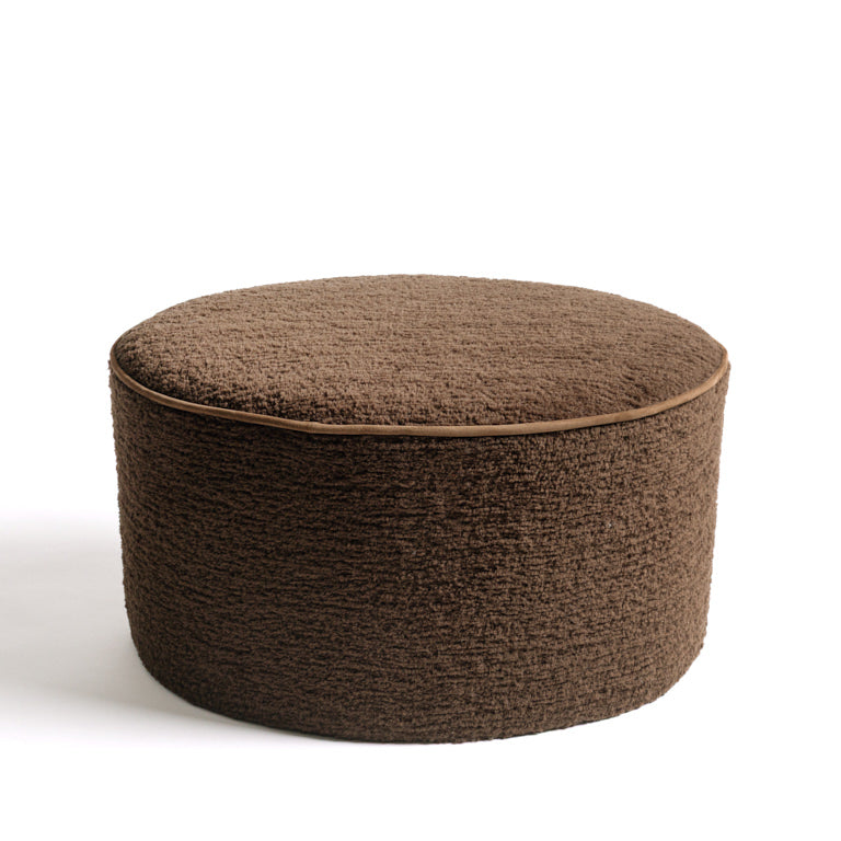 de Le Cuona | Tundra Wool Ottoman – Umber