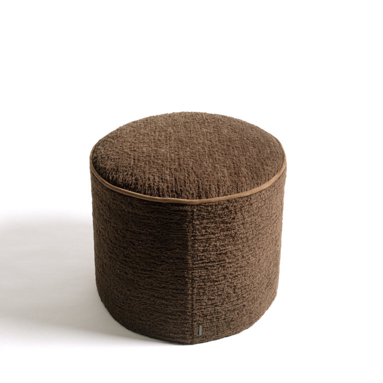 de Le Cuona | Tundra Wool Ottoman – Umber