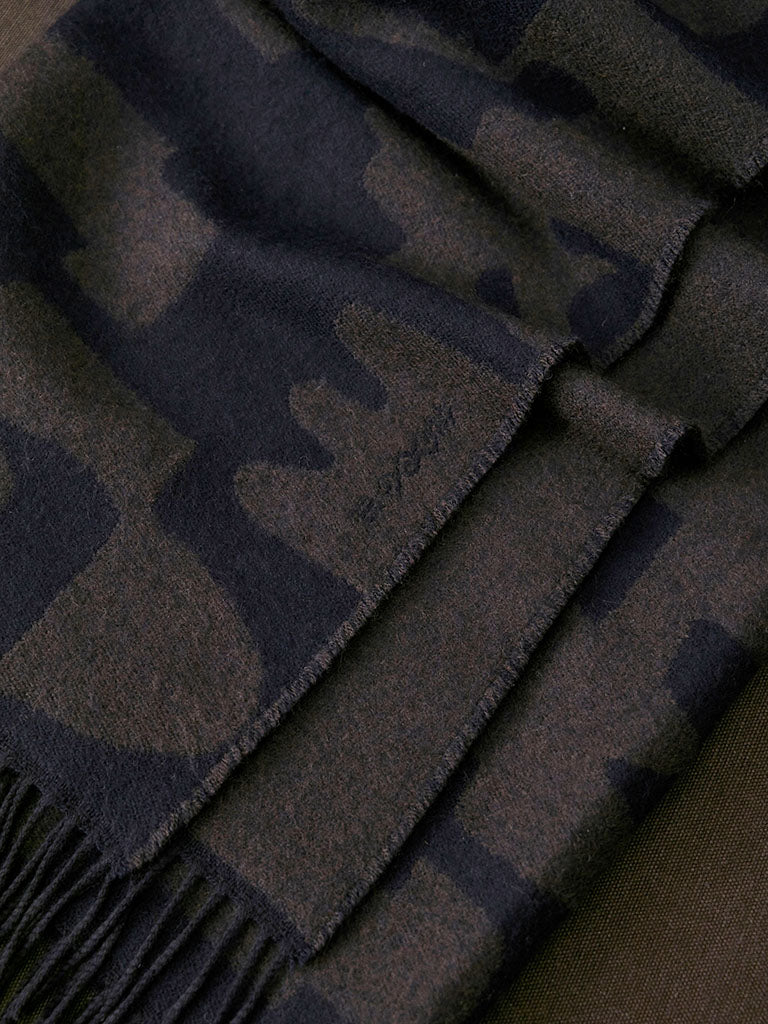 de Le Cuona | Village Wool Throw – Midnight