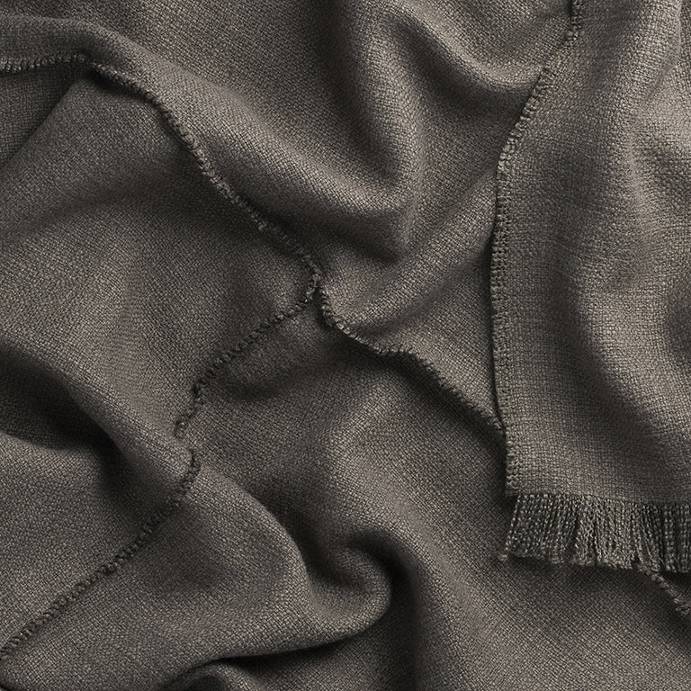 de Le Cuona | Warrior Cloth Panelled Throw with Fringe & Cord – Lair
