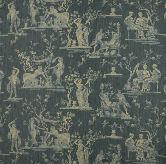 Pierre Frey Baccanale - Blu Antico